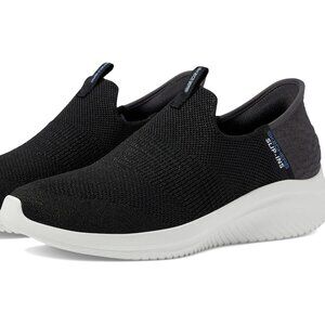 Skechers Slip Ins 6 Sneakers Black Ultra Flex 3.0 Hands Free Tennis Shoes Women